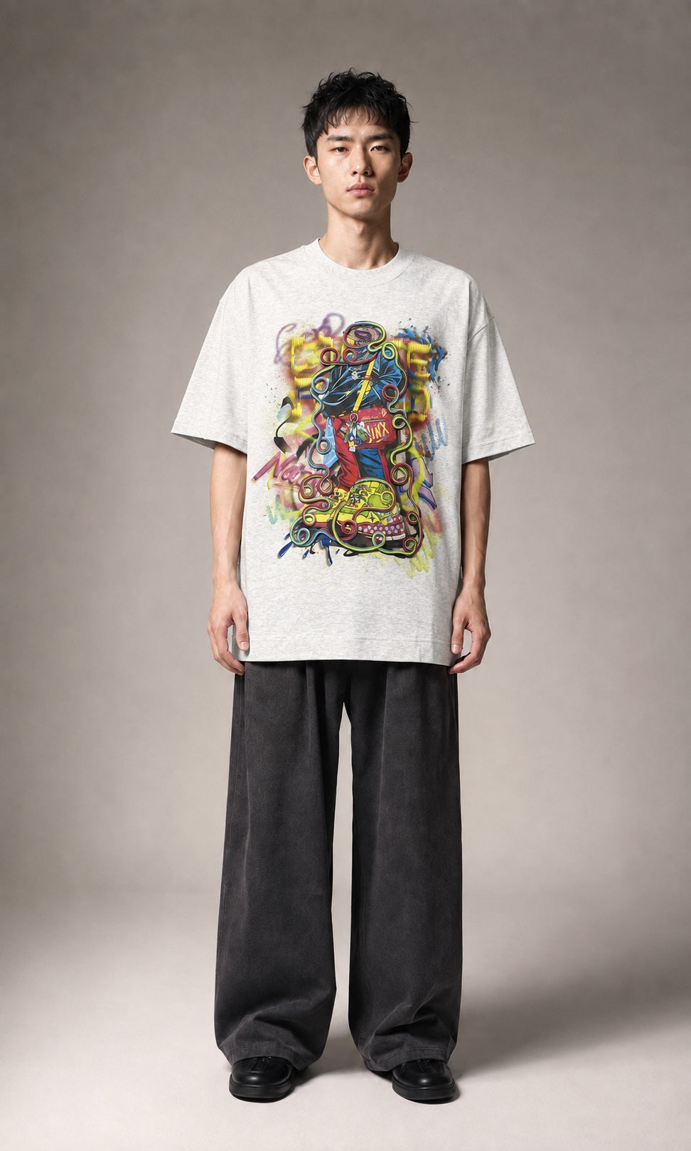 Corded Graphic Tee