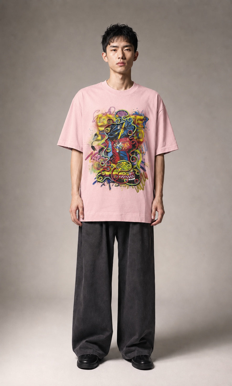 Corded Graphic Tee