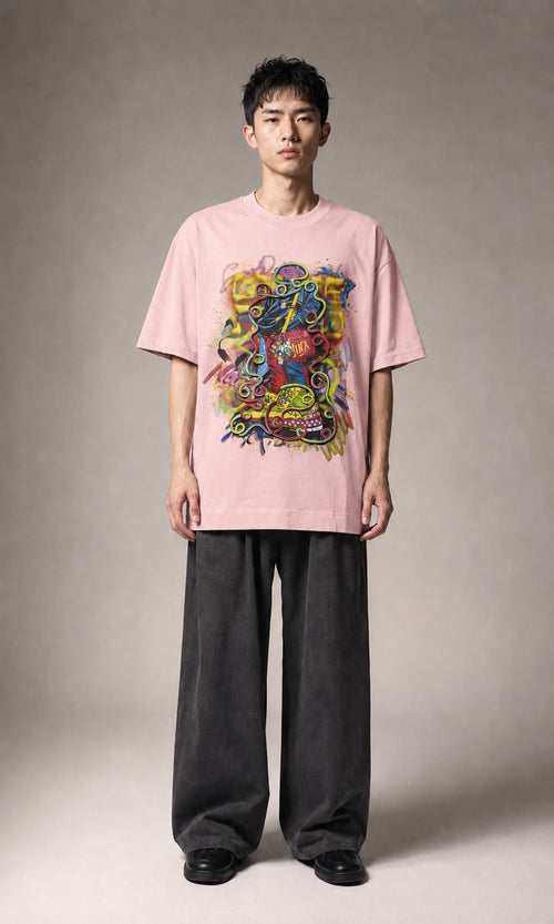 Corded Graphic Tee