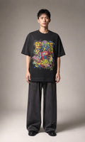 Corded Graphic Tee