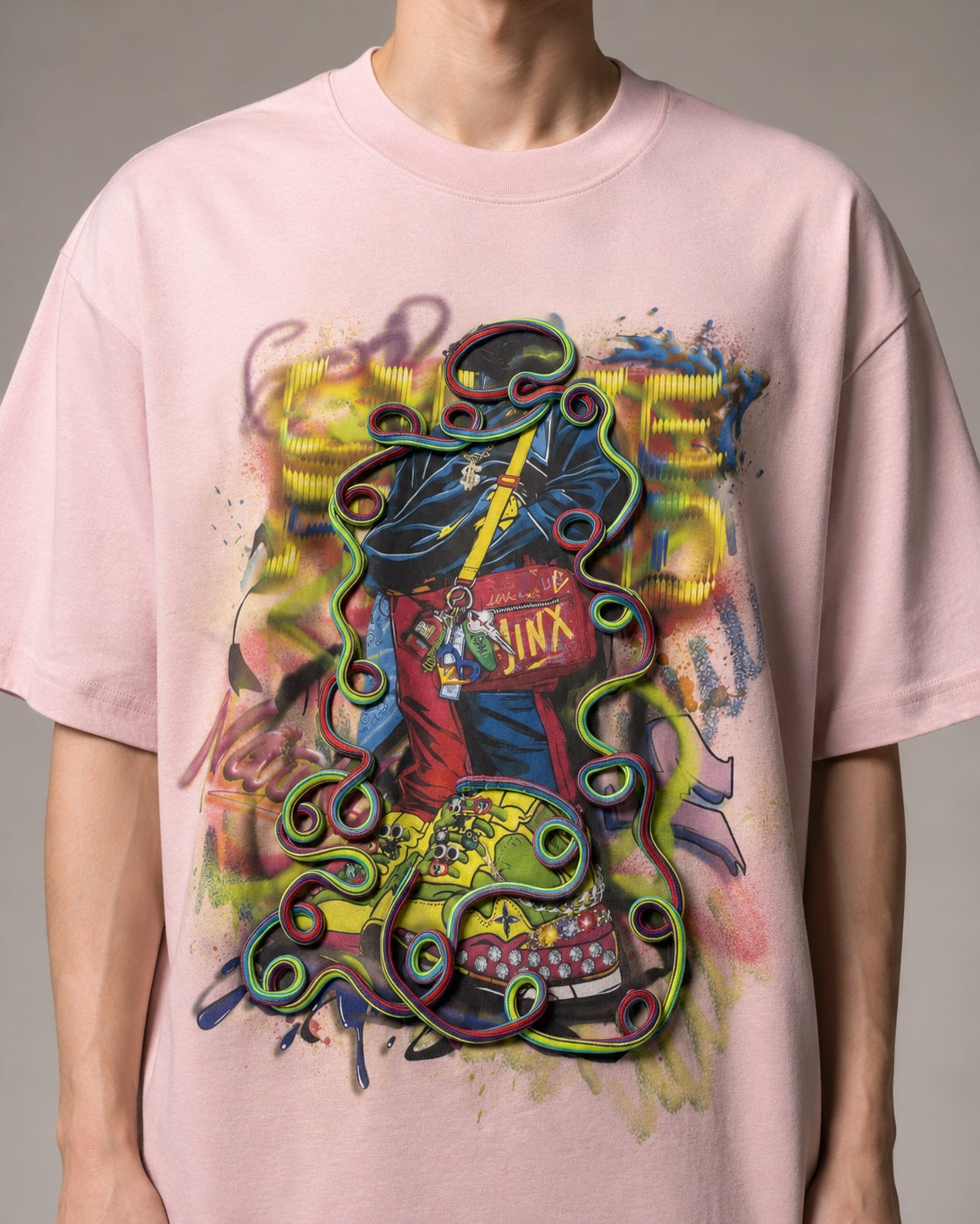 Corded Graphic Tee